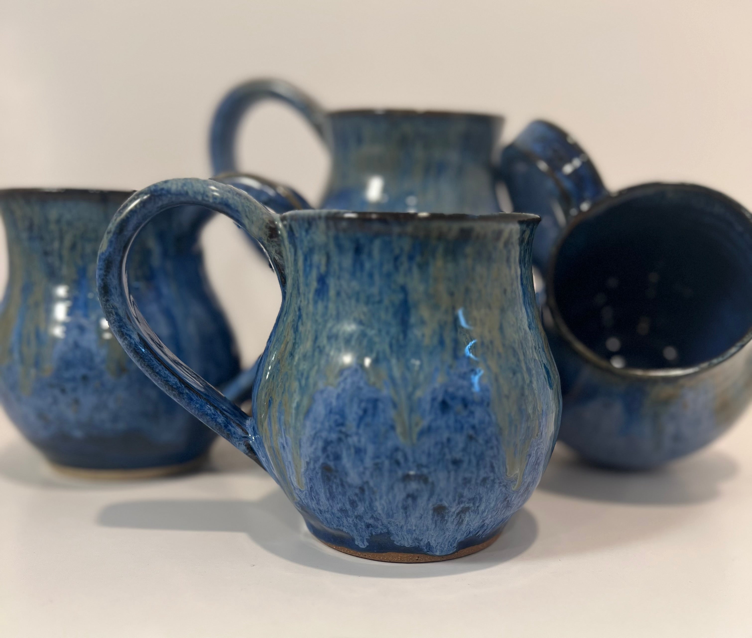 Mug - Sapphire Blue – Mountain Mama Pottery